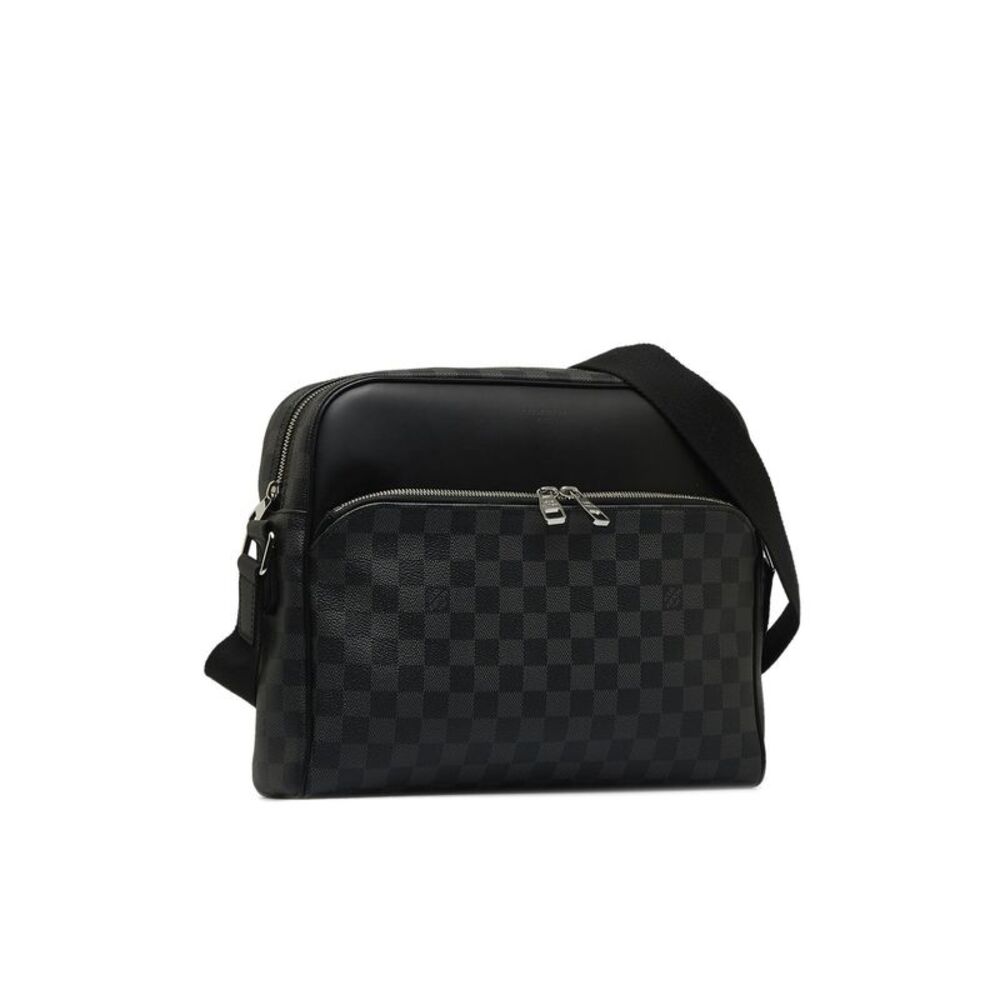 Pre Loved Louis Vuitton Damier Graphite Messenger Bag N41281 Women Black - Picture 2 of 8